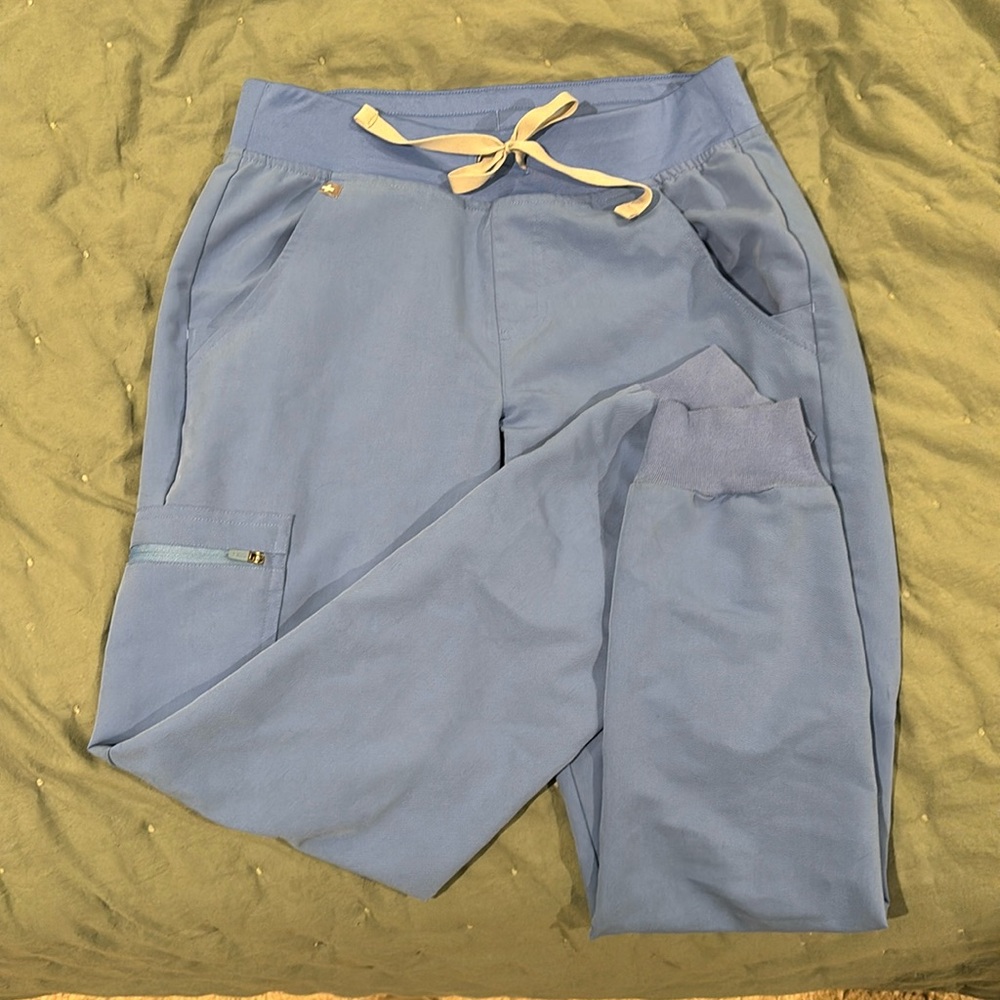 Figs Ceil light blue Zamora Joggers